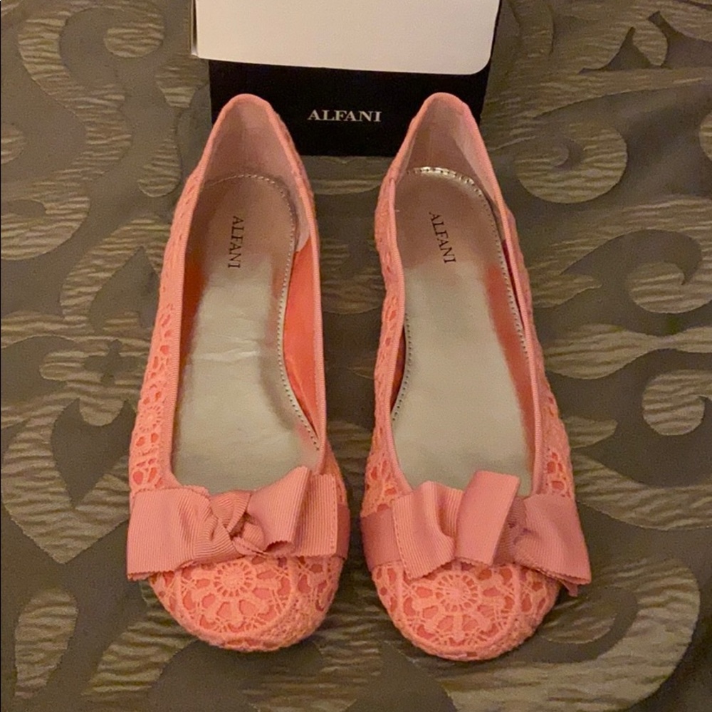 Alfani Pink Flats